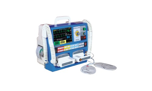 Cardiac Monitor With Defibrillator 