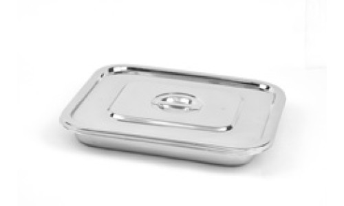  SS TRAY WITH LID